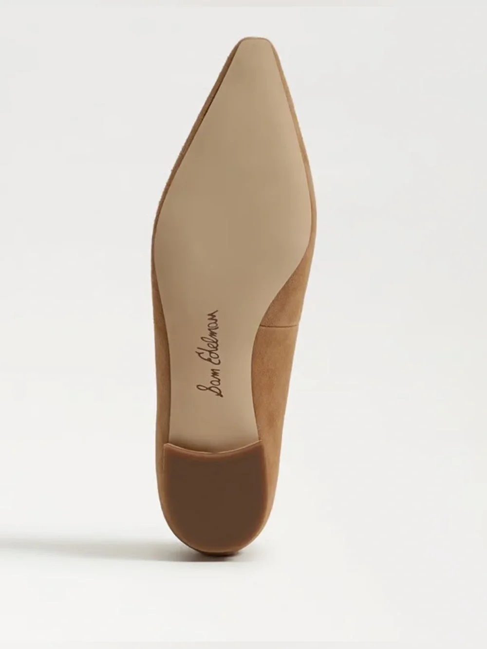 NEW Sam Edelman Esmira Pointed Toe Ballet Flat in TAN size 7